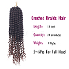Spring Twist Ombre Colors Crochet Braids Hair LS-OHAR-G005-25-5