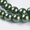 Glass Pearl Beads Strands HY14mm68-3