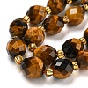 Natural Tiger Eye Beads Strands G-N342-60-4