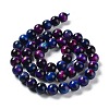 Natural Rainbow Tiger Eye Beads Strands G-NH0002-A01-B02-3