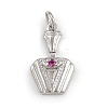 Brass Micro Pave Cubic Zirconia Pendants KK-A269-36P-1