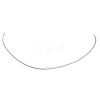 1.5MM Brass Cable Chain Curb Chain Necklaces for Women NJEW-JN05555-01-2