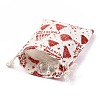 Christmas Theme Cotton Fabric Cloth Bag LS-ABAG-H104-B06-3