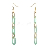 (Jewelry Parties Factory Sale)Acrylic & Aluminum Cable Chains Dangle Earrings EJEW-JE04243-01-2