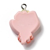 Opaque Resin Pendants RESI-D055-047P-3