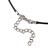 Korean Waxed Polyester Cord Necklace Making NJEW-JN01558-01-4