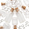 10Pcs Round Glass Bottle CON-FS0001-01-4
