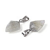 Natural Labradorite Pendants G-N349-18P-04-2