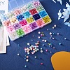 1800Pcs 24 Style Spray Painted & Baking Painted & Translucent Crackle Glass Beads CCG-TA0002-02-5