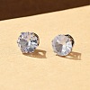 Cubic Zirconia Clip-on Earrings EJEW-L100-01P-07-01-2