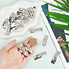 100Pcs Iron Hair Clip Findings PHAR-SC0001-002A-3