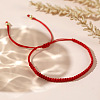 Adjustable Cotton Threads Braided Bracelets CO9449-3