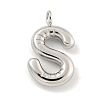 Non-Tarnish 304 Stainless Steel Pendants STAS-C102-15P-S-1