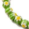 Handmade Millefiori Lampwork Beads Strands LAMP-G164-05M-3