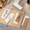 120Pcs 2 Colors Paper Blank Bookmarks AJEW-SP0001-25-4