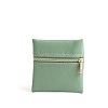 Square PU Leather Jewelry Gift Zipper Bags PW-WGB98FA-07-1