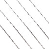 304 Stainless Steel Venetain Chains CHS-TA0001-07P-11