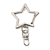 Alloy Swivel Clasps AL-CBAAE66-02P-1