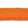 Imitate Austrian Crystal Frosted Glass Beads Strands LS-EGLA-A039-T6mm-MD11-1