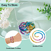 2 Strands Gradient Color Electroplated Synthetic Non-magnetic Hematite Beads Strands G-TA0002-86B-4
