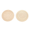 Rack Plating Brass Filigree Pendants LS-KKC-T001-64KC-1