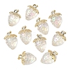 10Pcs Transparent Acrylic Pendants MACR-FS0002-08A-3
