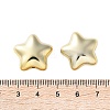 Electroplate Plating Opaque Acrylic Beads PACR-D288-07G-3