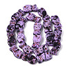 Spray Painted Synthetic Turquoise Beads Strands TURQ-T004-16D-2