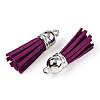 Faux Suede Tassel Pendant Decorations FIND-T002-A05-2