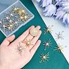 20Pcs 2 Colors Alloy Pendants FIND-FH0003-49-3