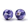 Opaque Printed Acrylic Beads LS-MACR-S271-10mm-07-2