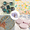 30Pcs Gold Stamping Moon Star Organza Drawstring Gift Bags ABAG-TA0002-21H-9