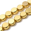 Electroplate Glass Beads Strands EGLA-F166-04C-2