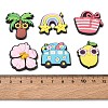 Summer Theme PVC Plastic Cabochons PL-CBAEA65-03-3