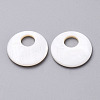 Natural Freshwater Shell Beads SHEL-T007-42-2