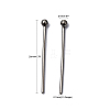 Tarnish Resistant 304 Stainless Steel Ball Head pins LS-STAS-R015-20mm-5