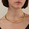 Stainless Steel Cuff Choker Necklace VA8858-1-4