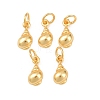 925 Sterling Silver Shell Shape Charms STER-I023-01G-03-1