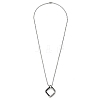 Zinc Alloy Pendant Necklaces NJEW-M211-12A-BP-5