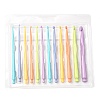 12Pcs ABS Plastic Crochet Hooks TOOL-C012-13-1