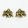 Tibetan Style Alloy Charms PALLOY-P220-01AB-NR-2