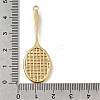 Alloy Sports Equipment Pendants PALLOY-R157-05G-04-3