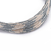 Mult-strand Bracelets BJEW-JB04218-03-4