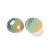 Opaque Glass Cabochons GGLA-S038-12O-8mm-3