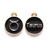 Alloy Enamel Pendants LS-ENAM-S124-01B-08C-1