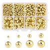 640Pcs 6 Styles ABS Plastic Beads KY-YW0002-15-1