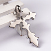 304 Stainless Steel Pendants STAS-K028-M-3