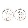 201 Stainless Steel Pendants SA-CBA49C1-07P-1