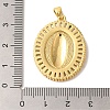 Rack Plating Brass Micro Pave Cubic Zirconia Pendants KK-L220-028G-3