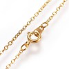 Brass Micro Pave Cubic Zirconia Pendant Necklaces NJEW-JN02313-4